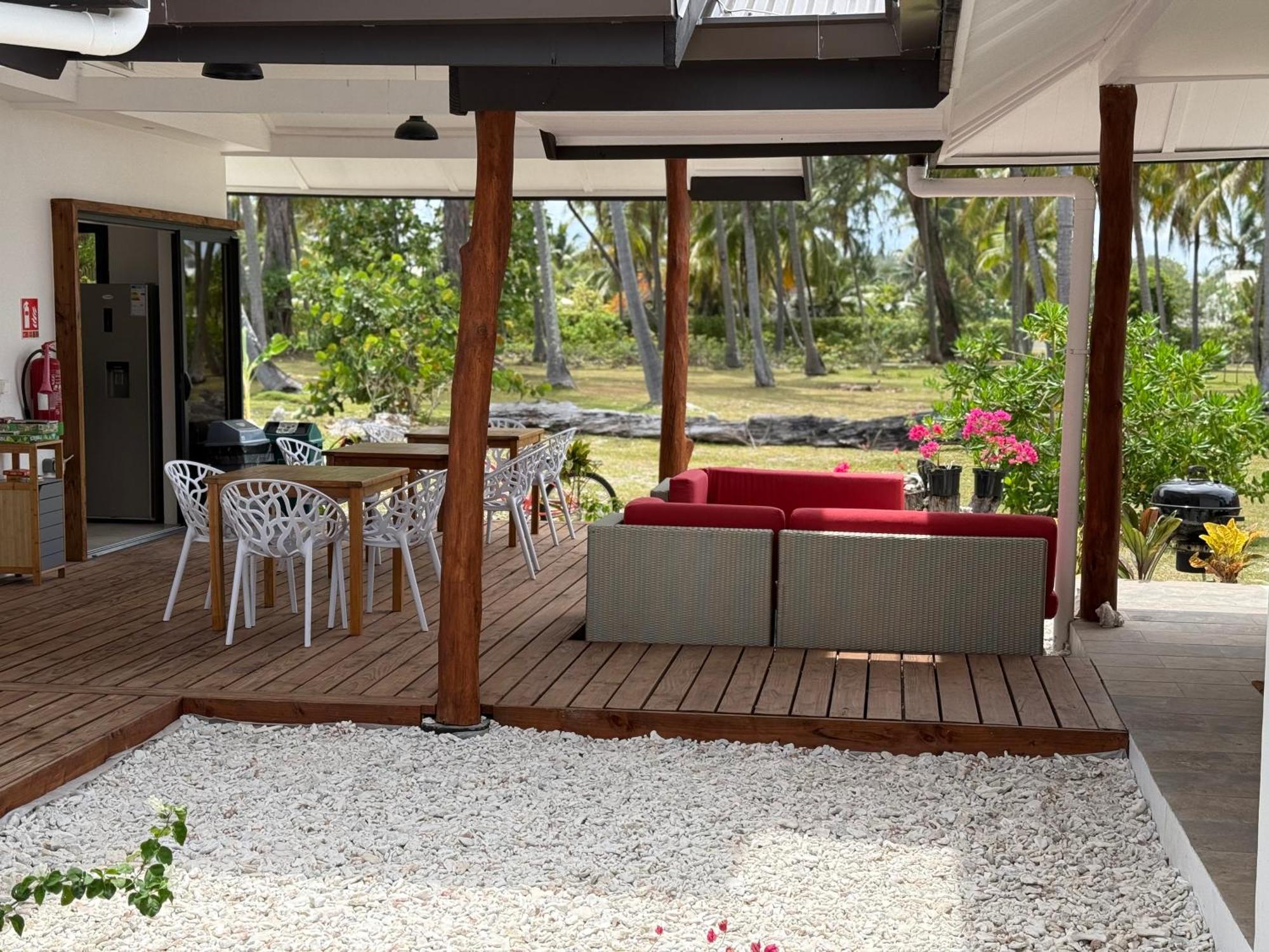 Moorea Chill And Beach Lodge Teavaro Bagian luar foto